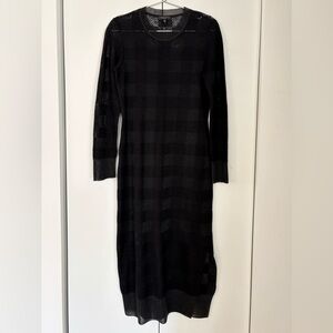 Rag & Bone Black Knit Dress